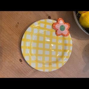 Coton colors flower plate